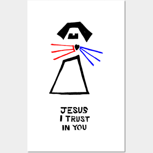 Divine Mercy Jesus Posters and Art